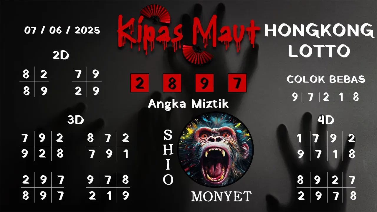 syair kipas Maut Hongkong Lotto