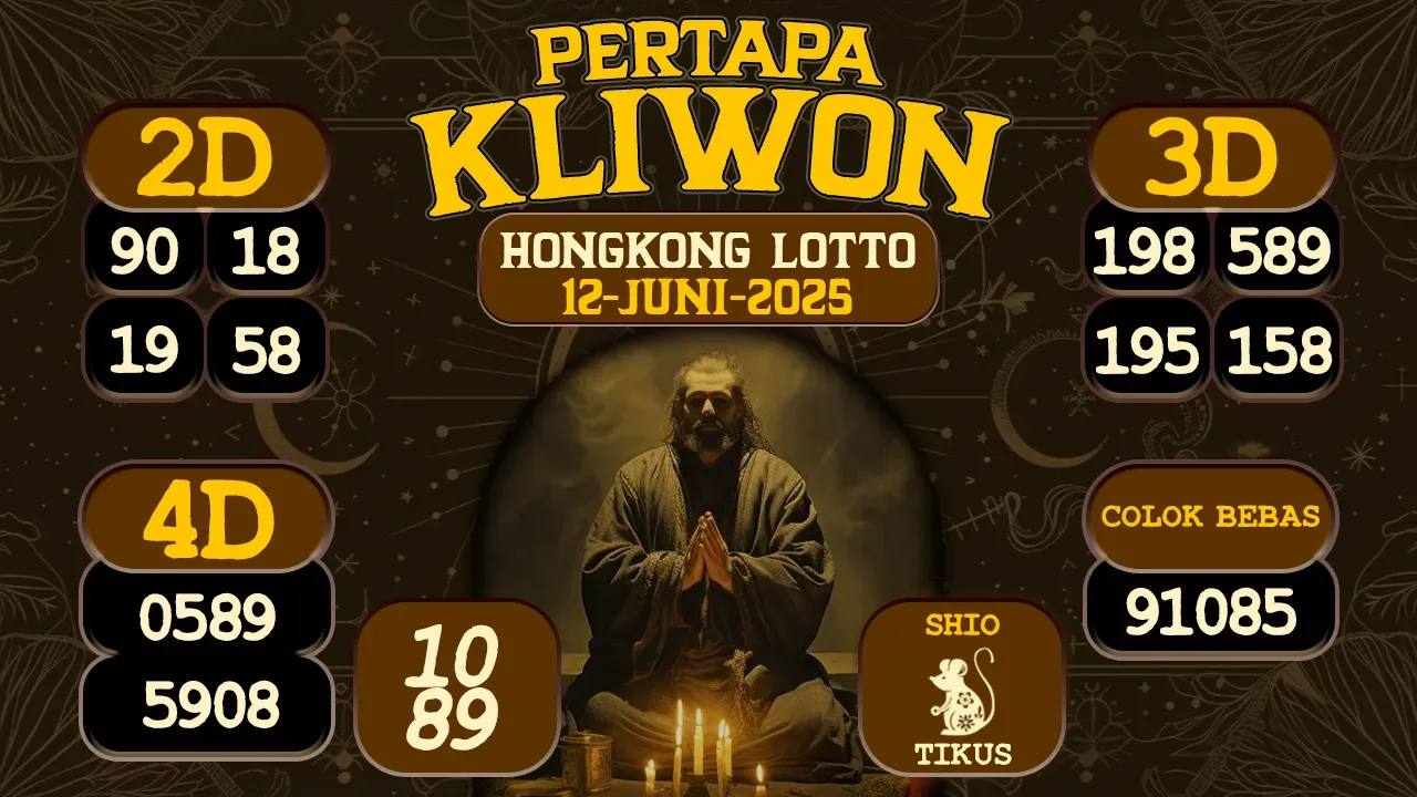 syair Pertapa Kliwon Hongkong Lotto