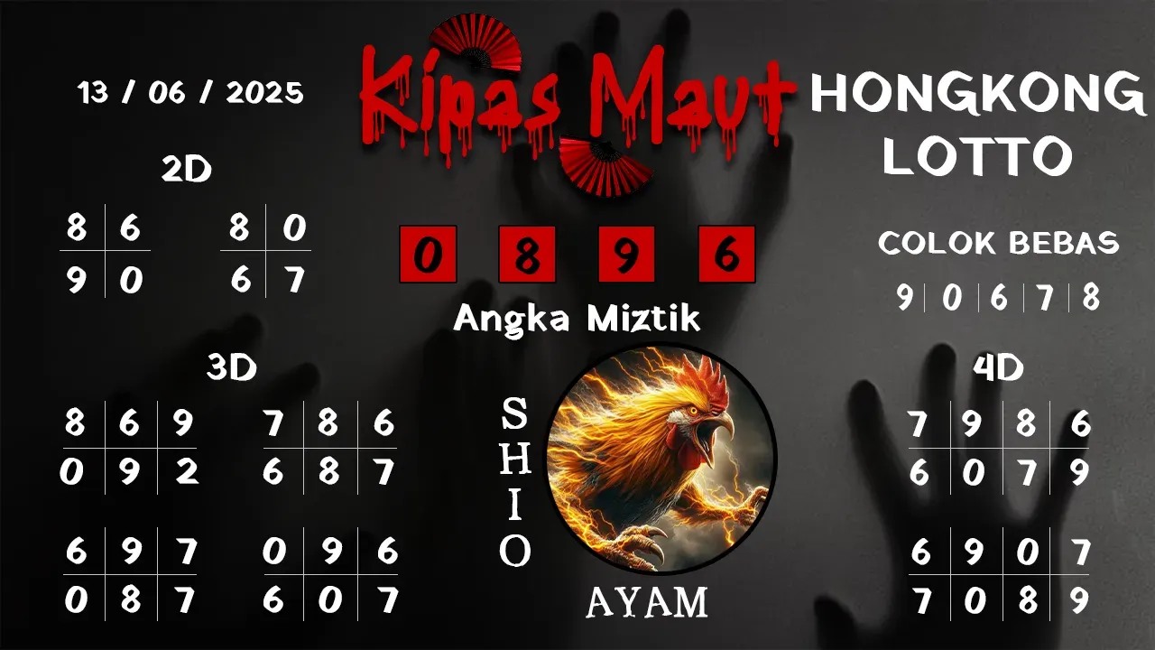 syair Kipas Maut Hongkong Lotto