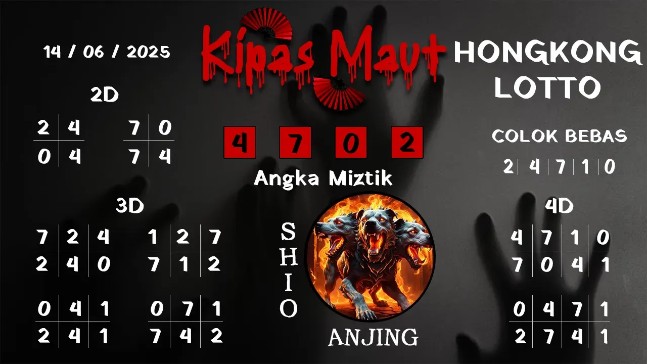 syair Kipas Maut Hongkong Lotto