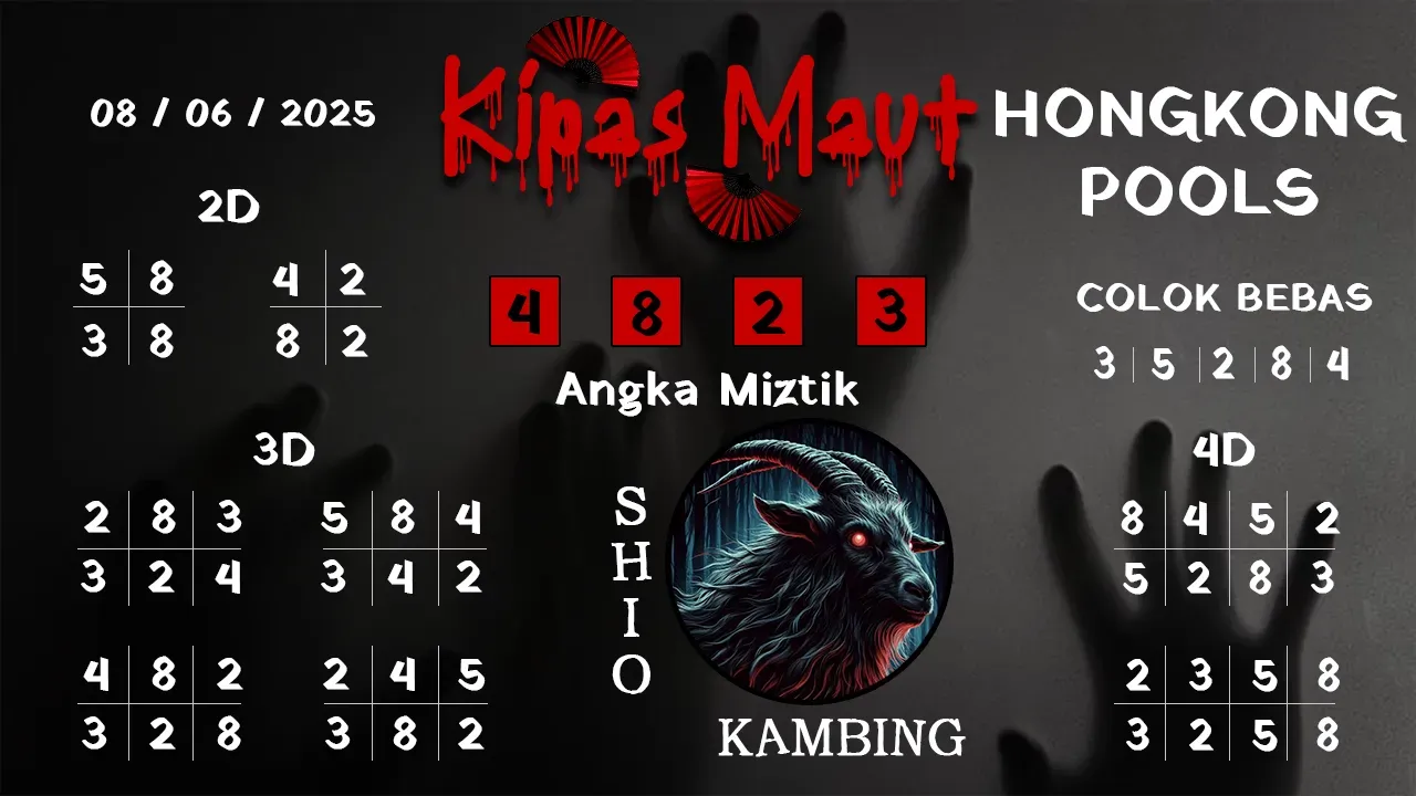 syair kipas Maut Hongkong Pools
