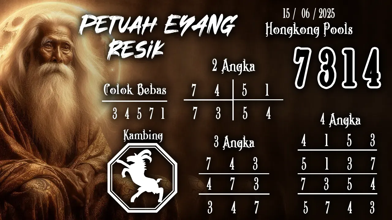 syair Prediksi Eyang Hongkong Pools