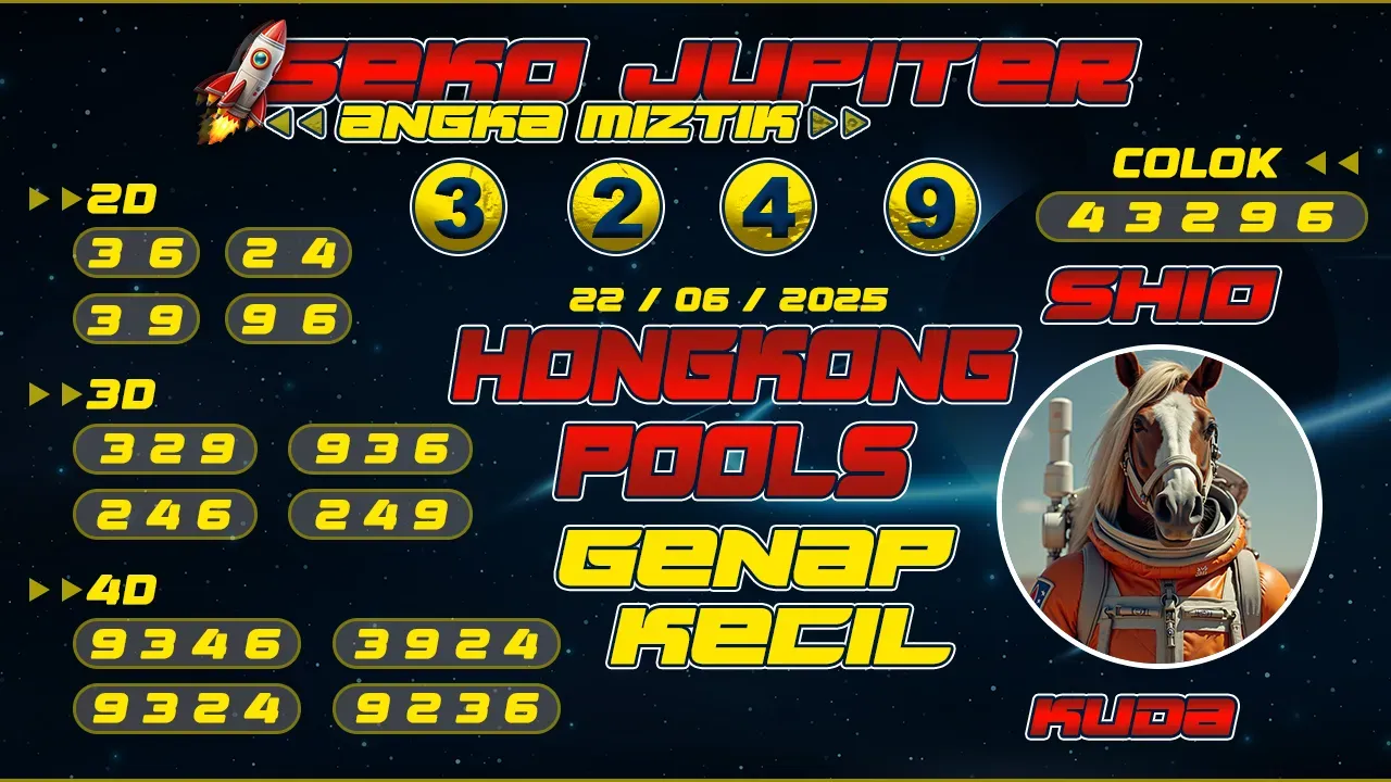 syair Seko Jupiter Hongkong Pools 22 06 2025