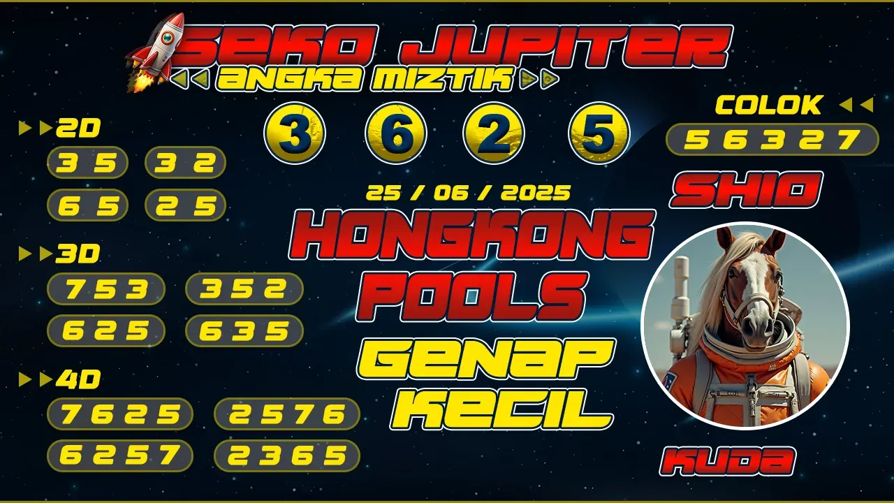 syair Seko Jupiter Hongkong Pools 25 06 2025