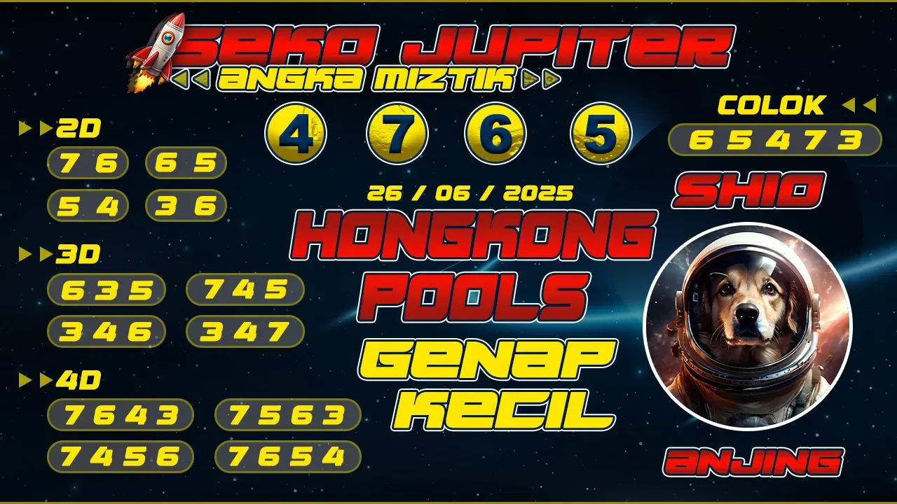 syair Seko Jupiter Hongkong Pools 26 06 2025