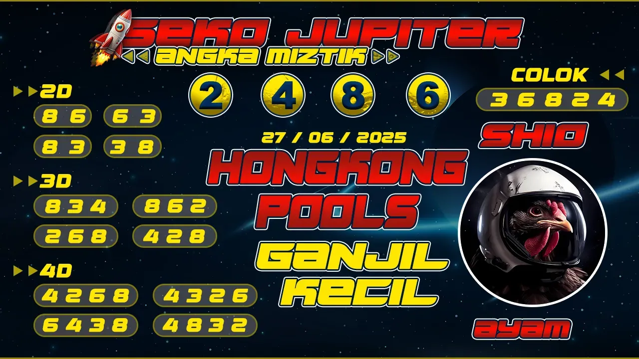 syair Seko Jupiter Hongkong Pools 27 06 2025