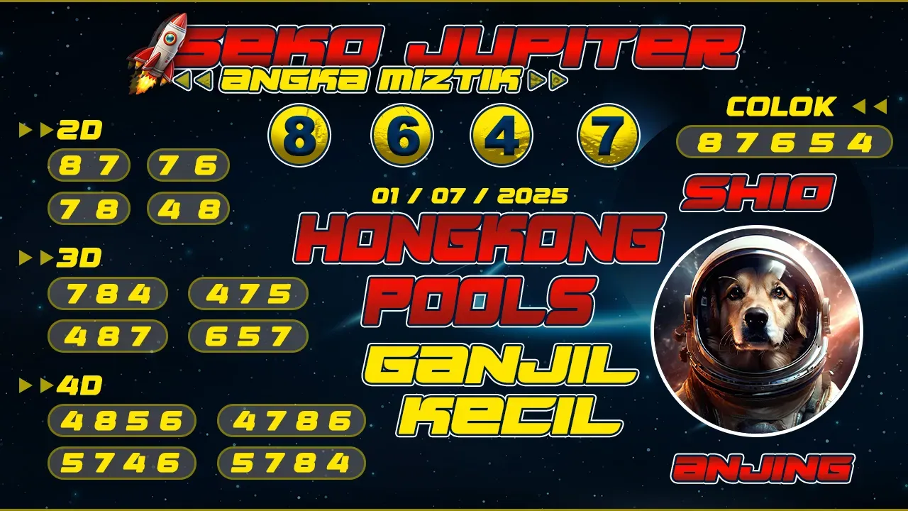 syair Seko Jupiter Hongkong Pools 01 07 2025