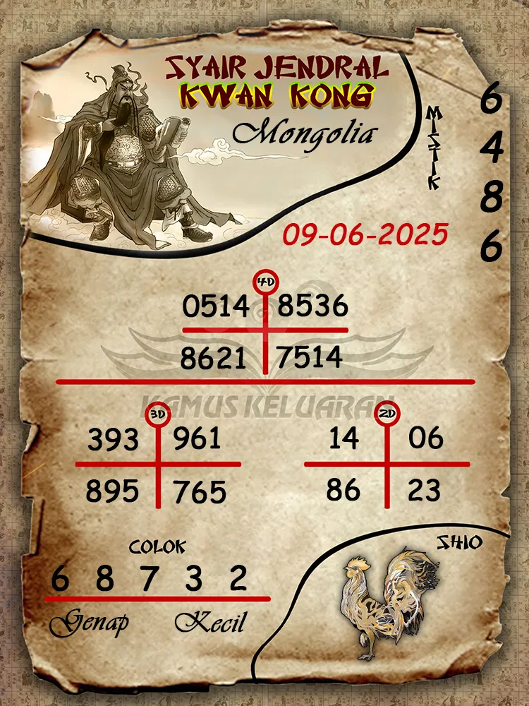 syair jendral kwan kong mongolia 09 06 2025