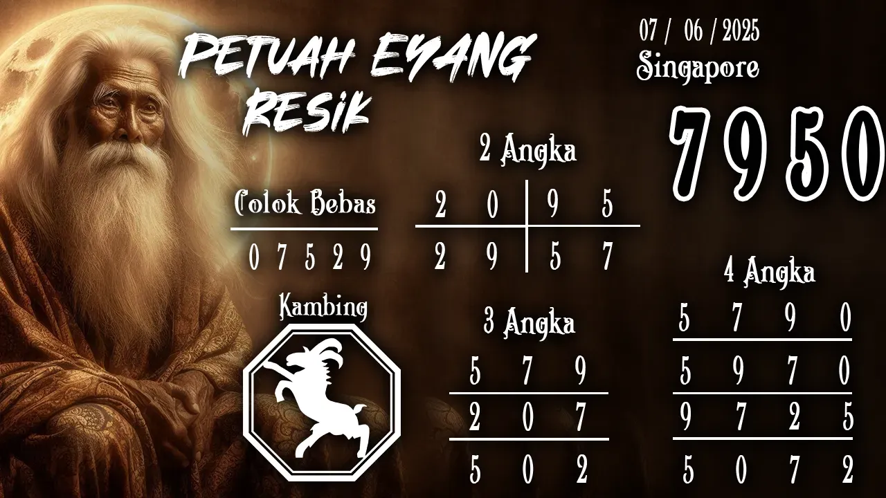 syair kipas Maut Singapore