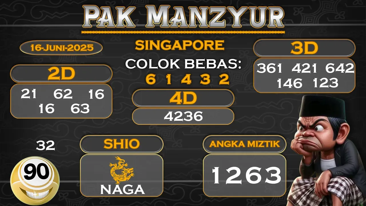 syair Pak Manzyur Singapore