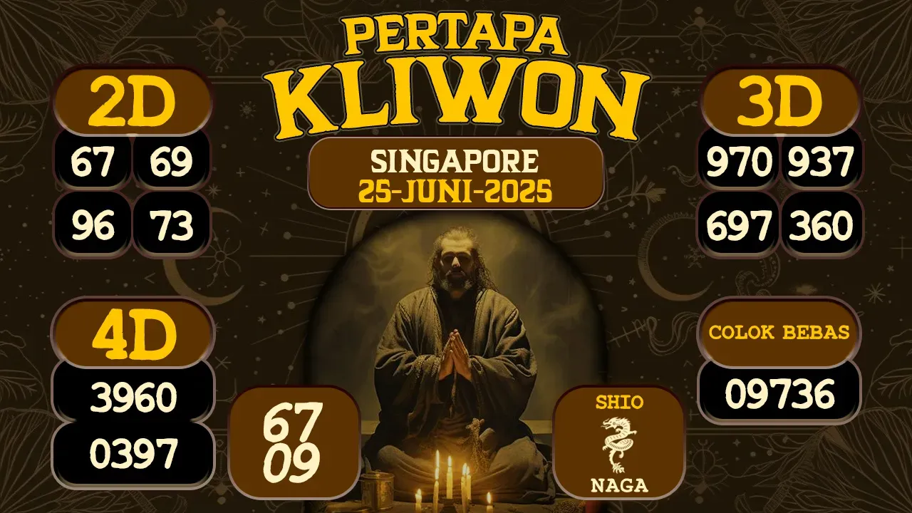 syair Pertapa Kliwon Singapore 25 06 2025