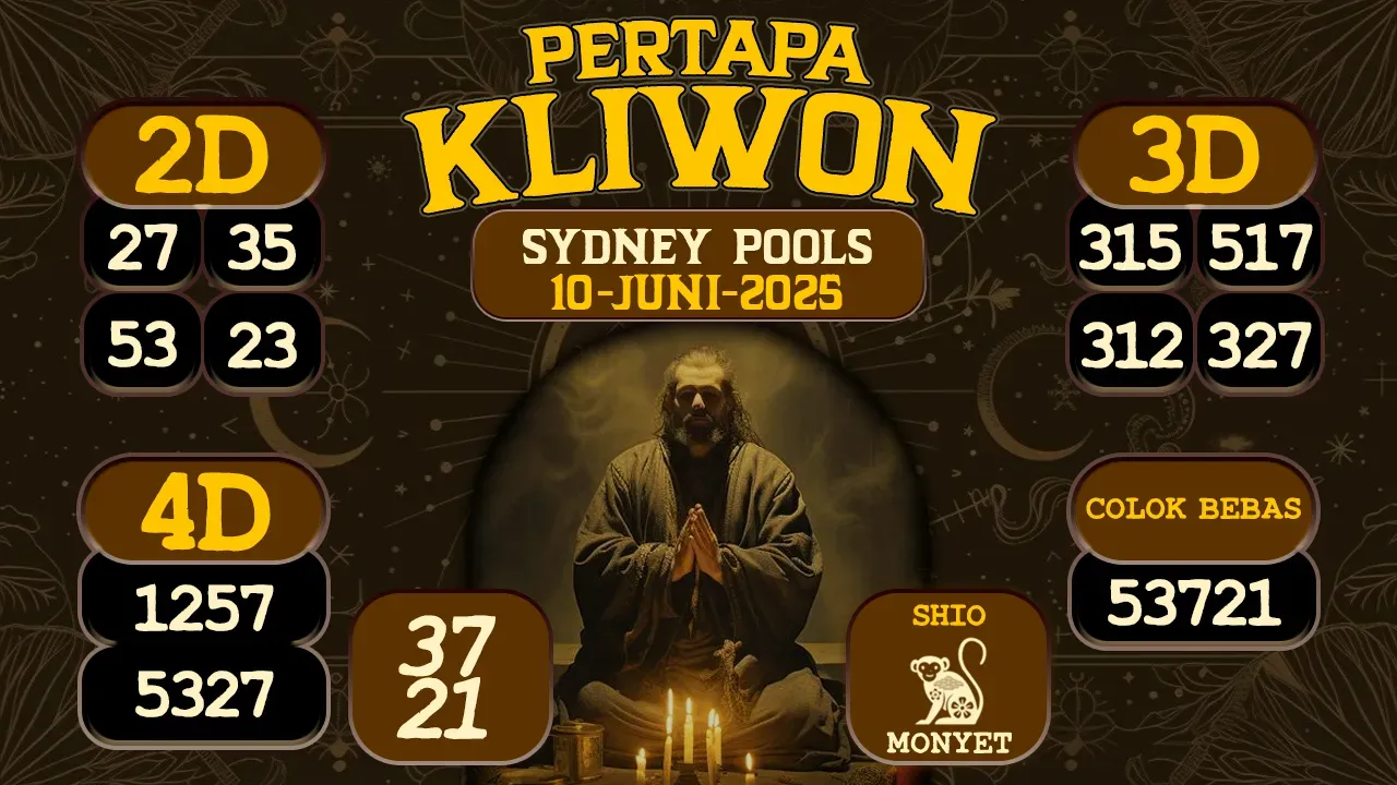 syair Pertapa Kliwon Sydney Pools